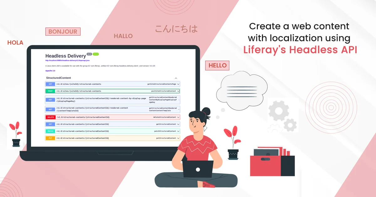 Create a web content with localization using Liferay’s Headless API cover Image