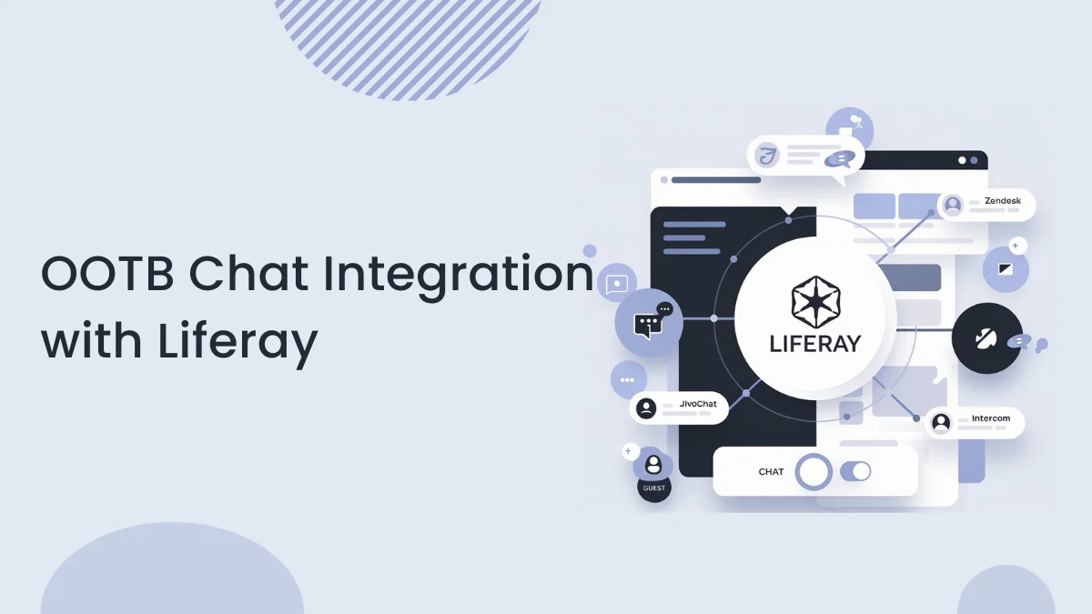 OOTB Chat Integration with Liferay